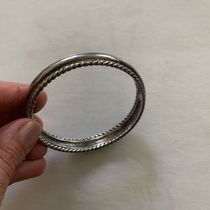 Silver Bangle Bracelet